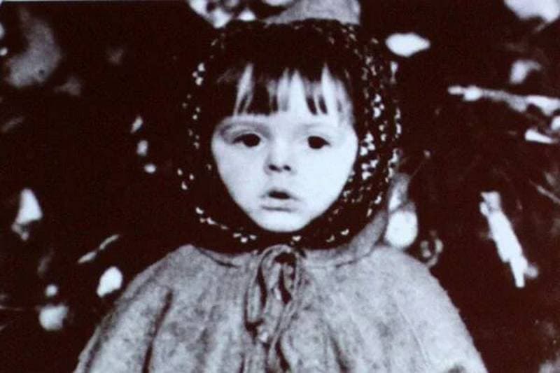 Клара Новикова в детстве
