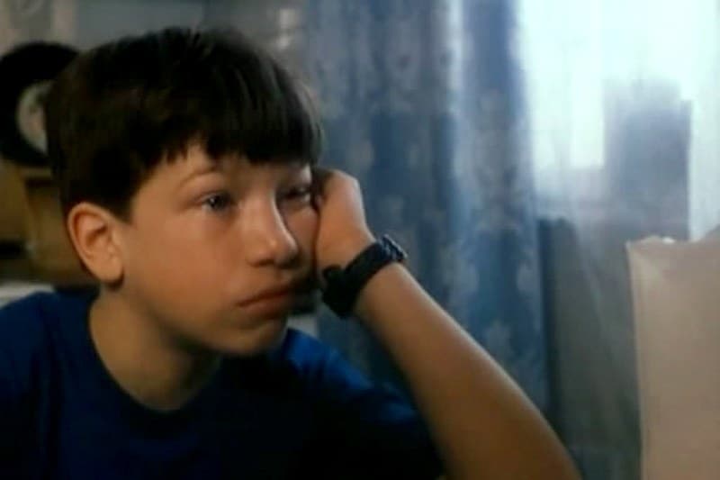 Павел Кассинский в детстве (кадр из фильма «Мой муж – инопланетянин»)
