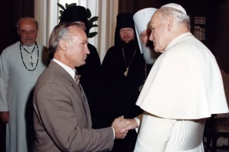 Алексей Осипов и Папа Римский