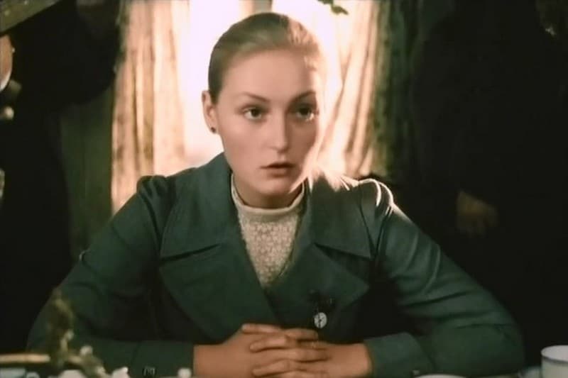 Ольга Шукшина в молодости (кадр из фильма «Мать»)