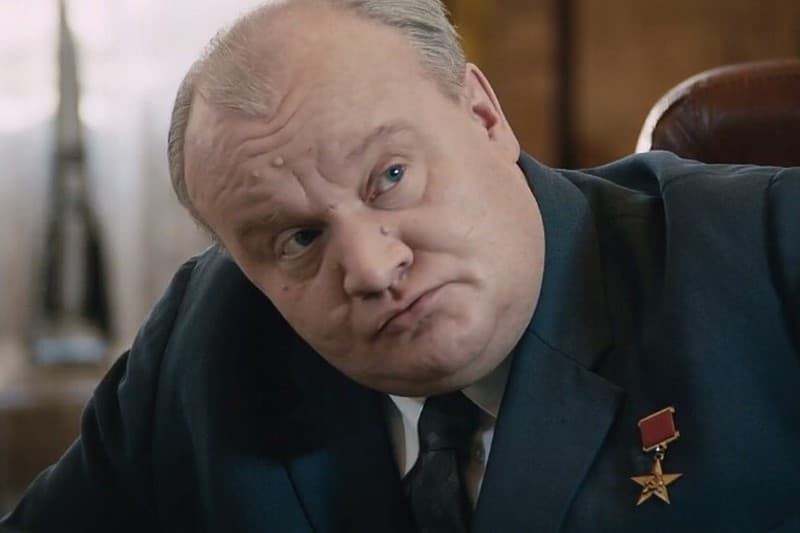 Борис Каморзин в роли Никиты Хрущева (кадр из фильма «Главный»)