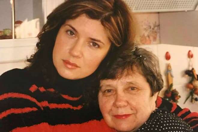 Вера Сотникова с мамой