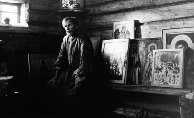 Кадр из фильма Тарковского «Андрей Рублев»
