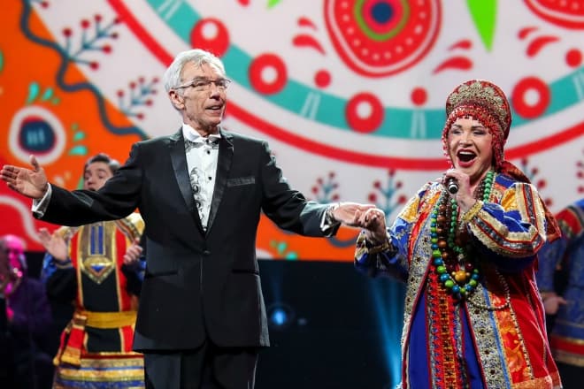 Юрий Николаев и Надежда Бабкина в 2019 году
