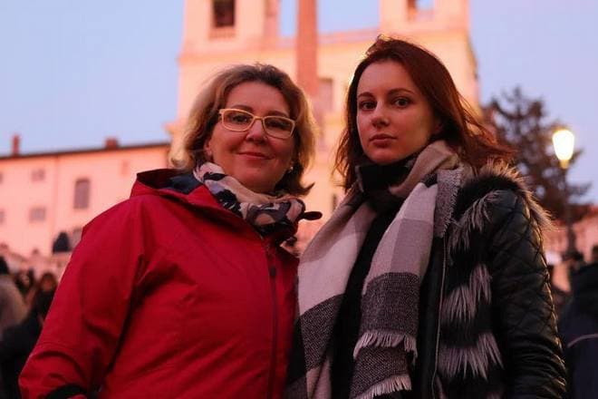 Маруся Климова и ее мама