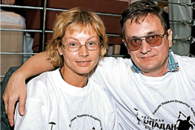 Виталий Бабенко с женой Аленой Бабенко