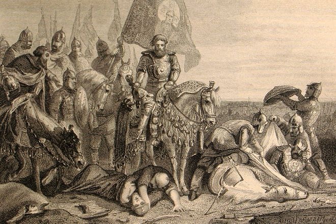 Дмитрий Донской, Александр Пересвет и Челубей