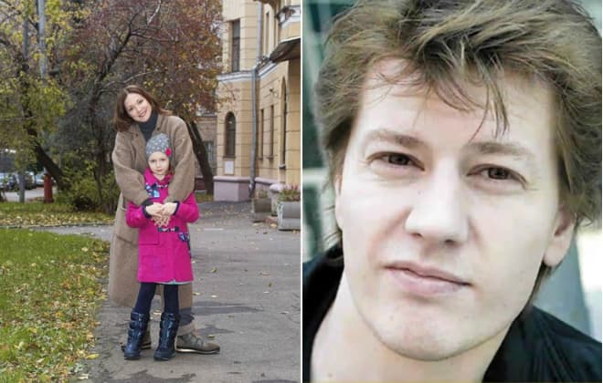 Мария Аниканова с дечерью и Андрей Сипин ("Инстаграм")