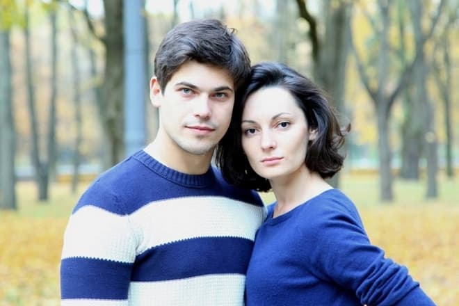 Алексей Яровенко и его жена Ольга Карпова 