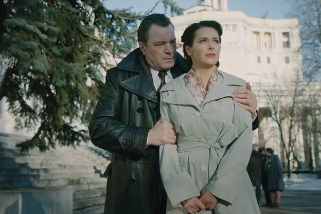 Валерий Гришко и Лидия Арефьева (кадр из фильма «Главный»)