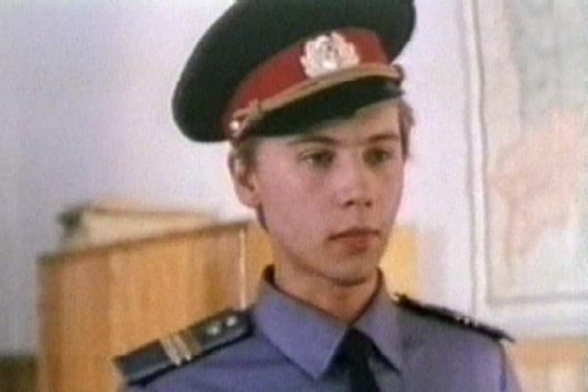 Андрей Ташков в роли Жени Кулика (кадр из фильма «Сыщик»)