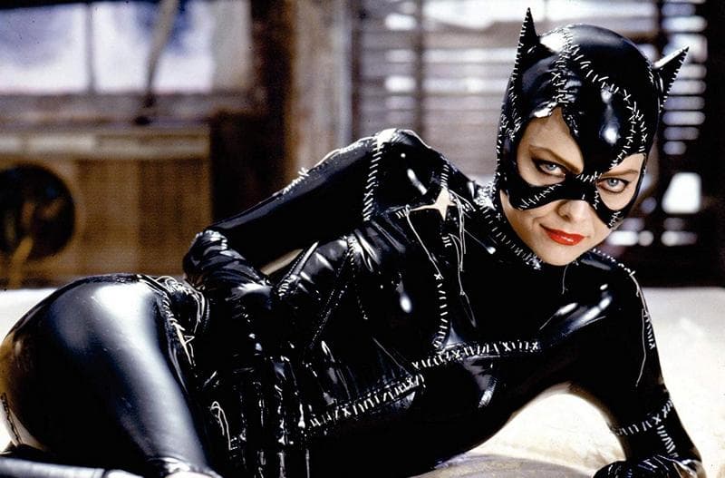 Мишель Пфайффер в роли Женщины-кошки (кадр из фильма «Бэтмен возвращается»)