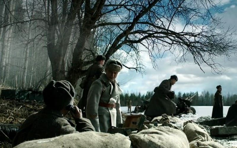 Иван Батарев (кадр из фильма «28 панфиловцев»)