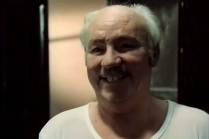 Николай Рыбников в старости (кадр из фильма «Молодой человек из хорошей семьи»)