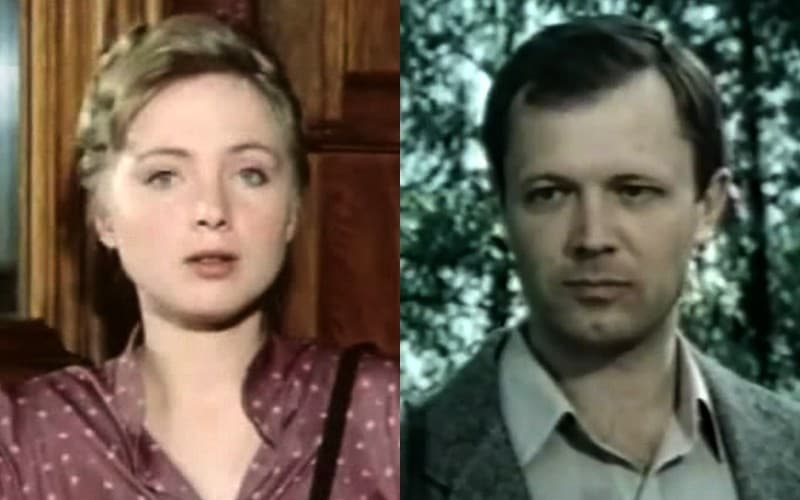 Марина Яковлева и Андрей Ростоцкий (кадры из фильмов «Меньший среди братьев» и «Где ваш сын?»)