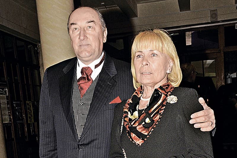 Борис Клюев и его жена Виктория