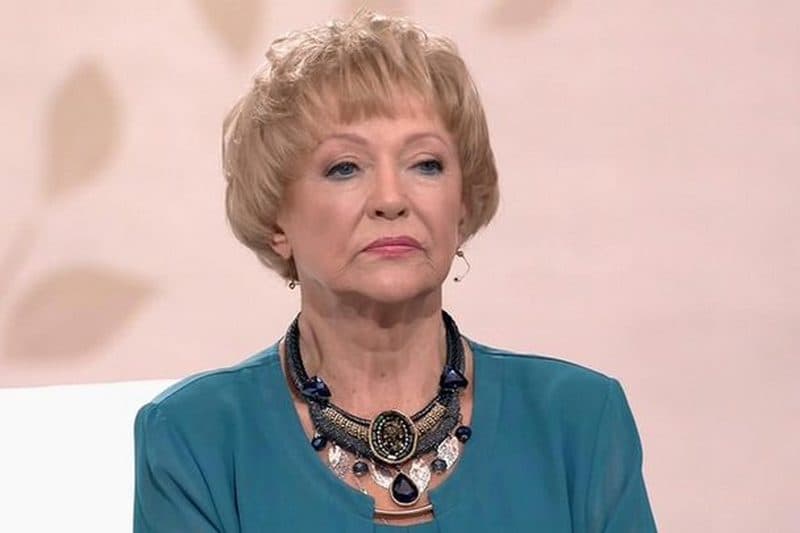 Элеонора Шашкова в 2019 году (кадр из шоу «Судьба человека»)