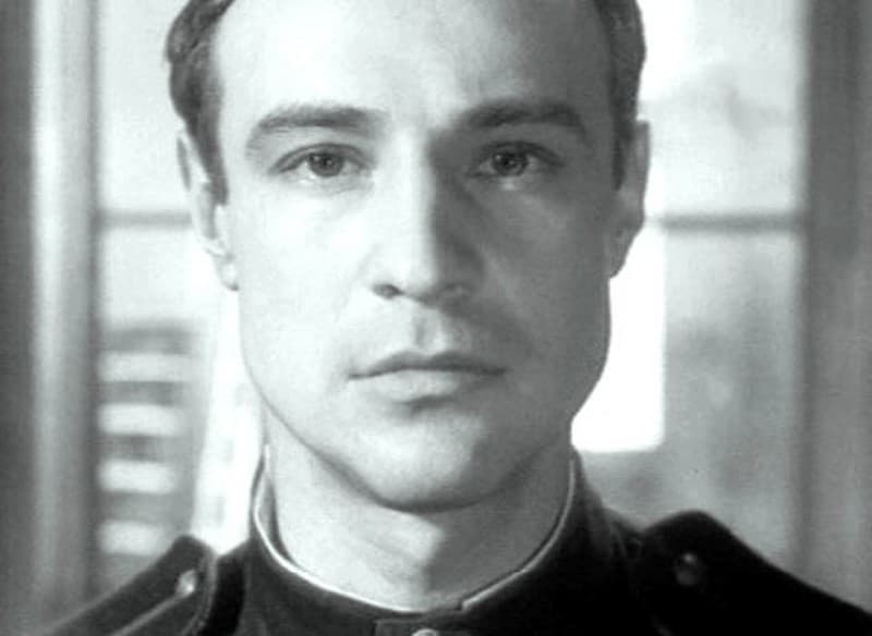 Георгий Дрозд в молодости (кадр из фильма «Верность»)