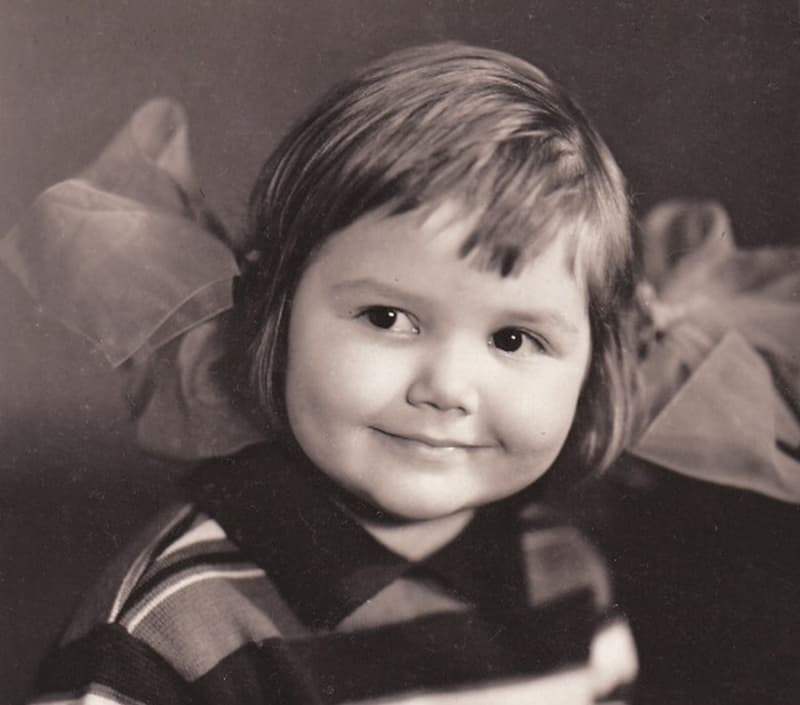 Наталья Коростелева в детстве