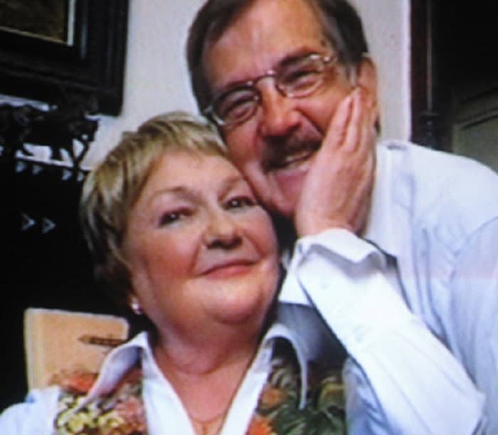 Людмила Мызникова и ее муж Олег Белинский