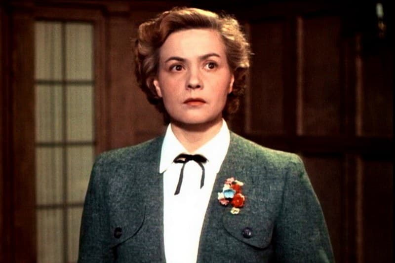 Лилия Гриценко в молодости (кадр из фильма «Прощай, Америка!»)