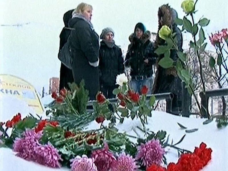 Похороны Андрея Кадетова (кадр из шоу "Дом-2")