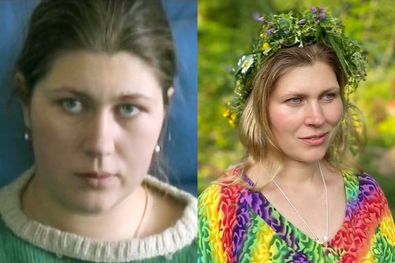 Екатерина Порубель до и после похудения