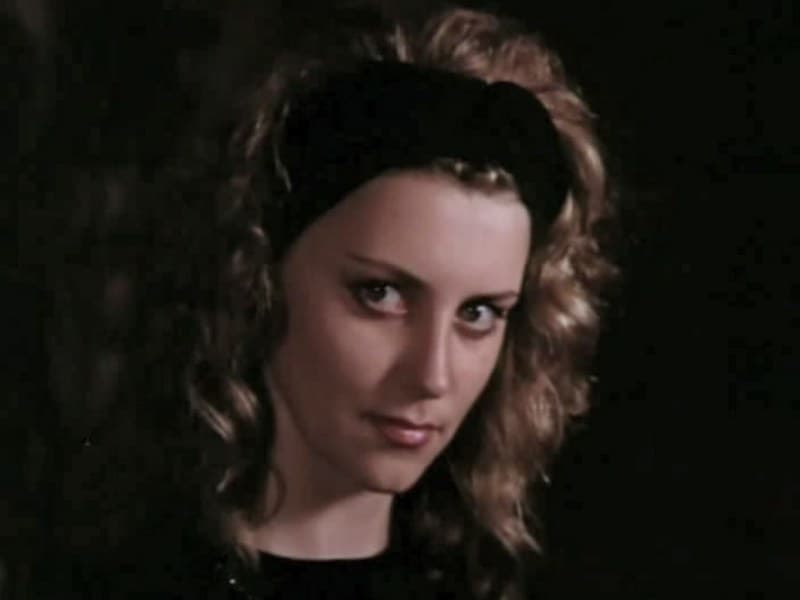 Ольга Сизова в молодости (кадр из фильма «Дорога в ад»)