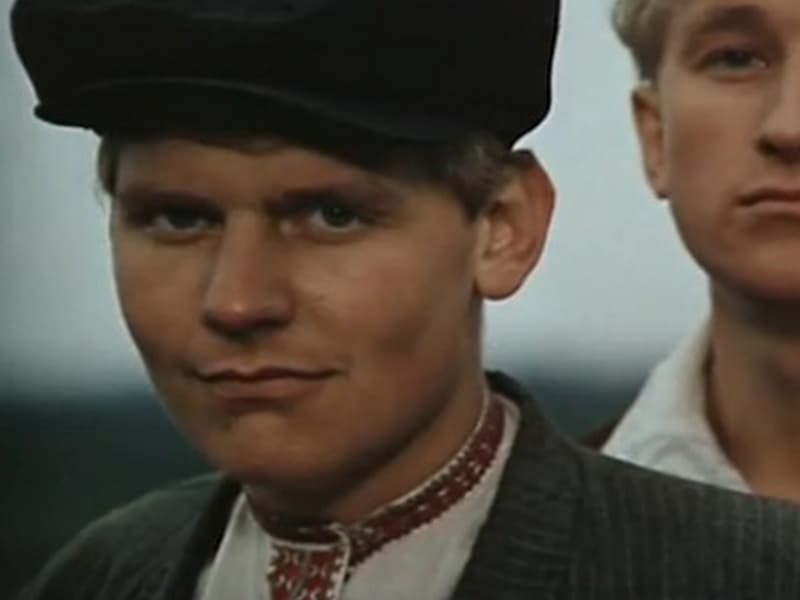 Сергей Калантай в молодости (кадр из фильма «Ещё до войны»)