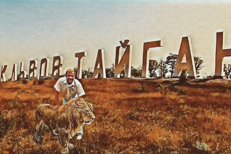 Олег Зубков и его парк львов «Тайган»