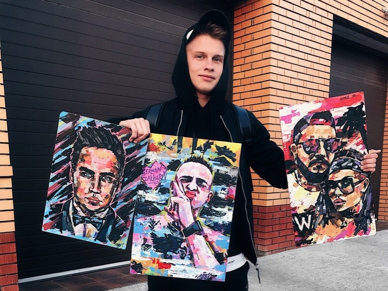 Данил Апос и его картины