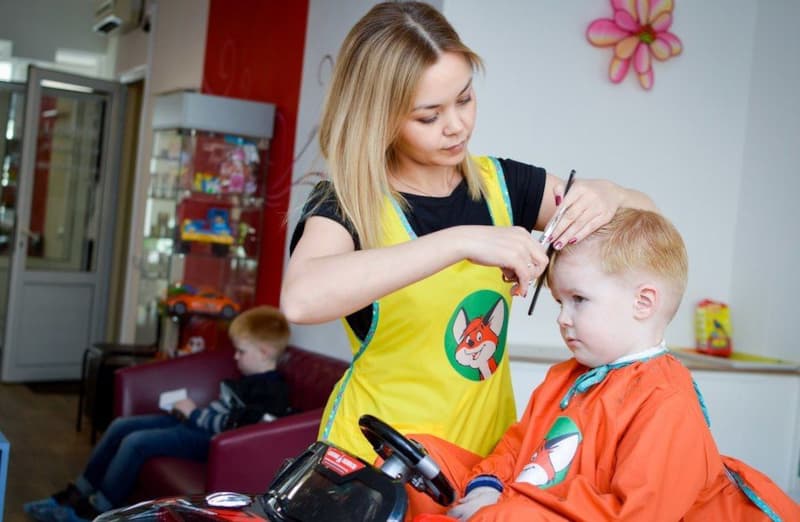 Детская парикмахерская (http://studio-ls.ru/about/photo/37/)