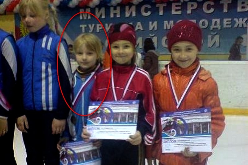 Елена Серегина в детстве