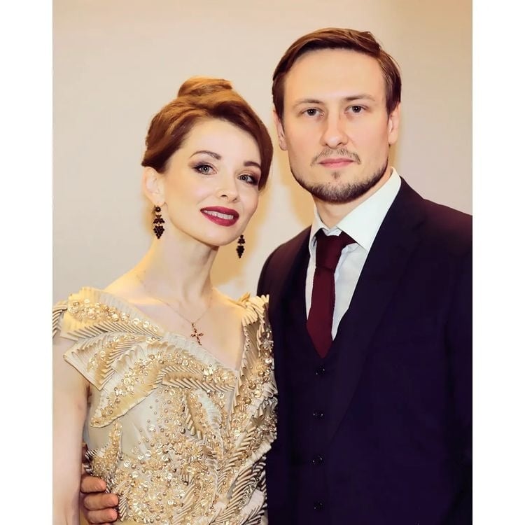 Евгения Образцова с мужем Евгения Образцова с мужем