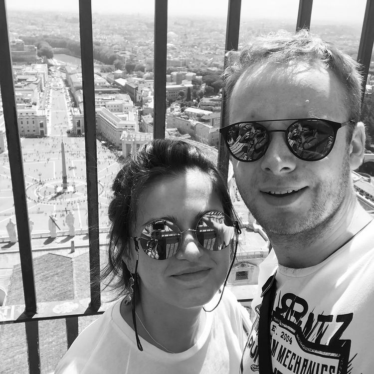 Ольга Хохлова и Максим Виноградов