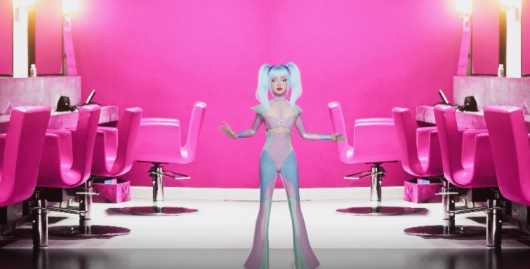 Мальвина в шоу «Аватар» Мальвина в шоу «Аватар»