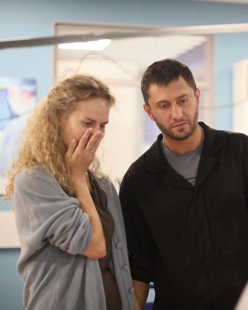 Наталья Лански и Павел Прилучный в триллере «Слон»