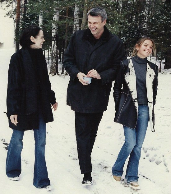 Сергей Носов с семьей