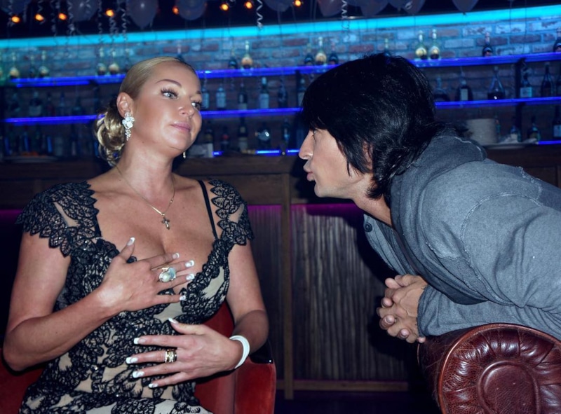 Леонид Семидьянов и Анастасия Волочкова