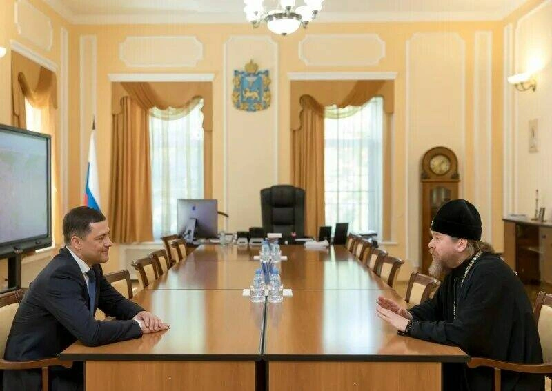 Михаил Ведерников и Тихон Шевкунов