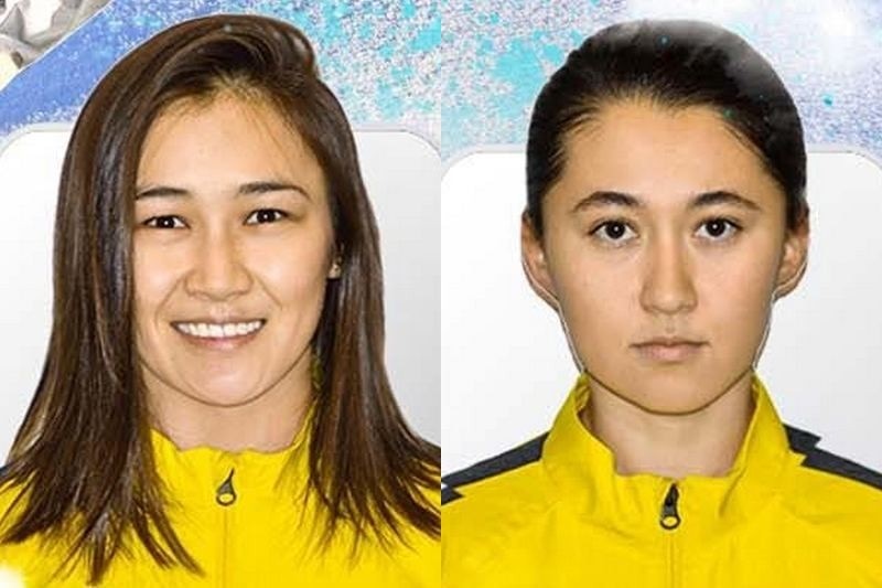 Акмаржан Калмурзаева и Жанбота Алдабергенова