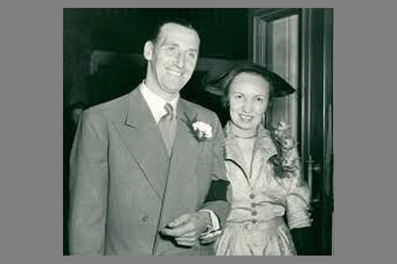 Томми Лоутон и его жена 