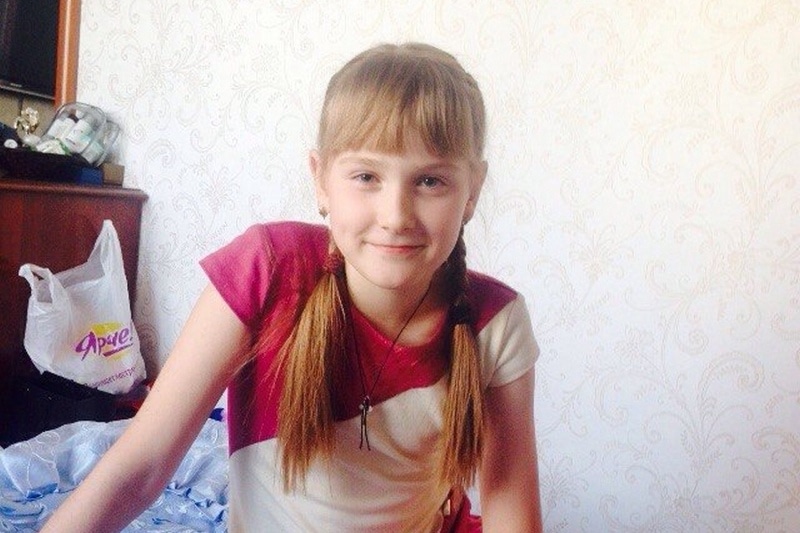 Дарья Гредзен в детстве