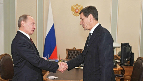 Александр Жуков и Владимир Путин Александр Жуков и Владимир Путин