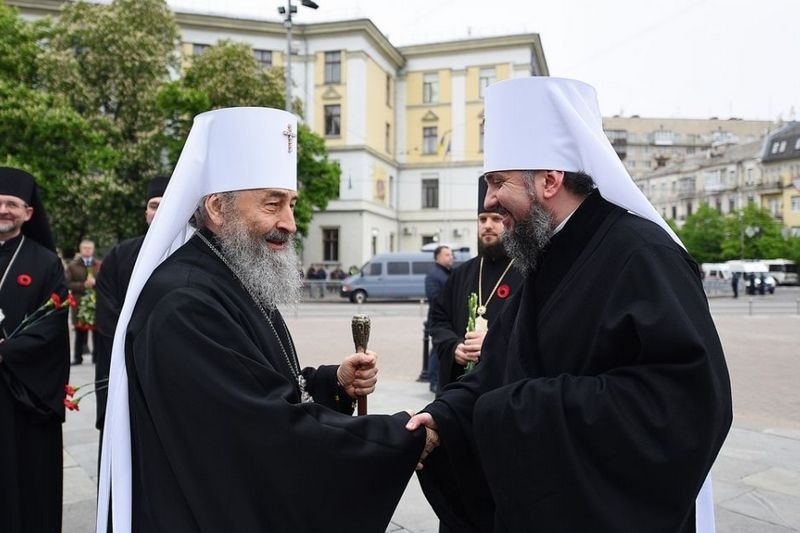 Митрополит Епифаний и митрополит Онуфрий Митрополит Епифаний и митрополит Онуфрий