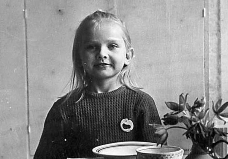 Анна герман в детстве фото