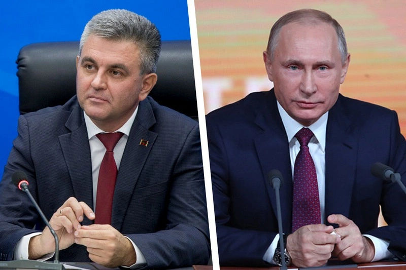 Вадим Красносельский и Владимир Путин Вадим Красносельский и Владимир Путин