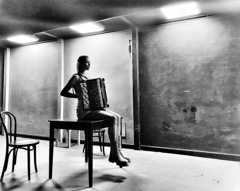 Мария Тугускина на сцене МХАТа