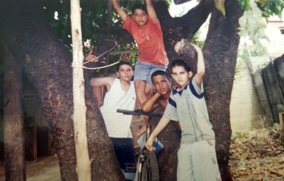 Пауло Коста в детстве