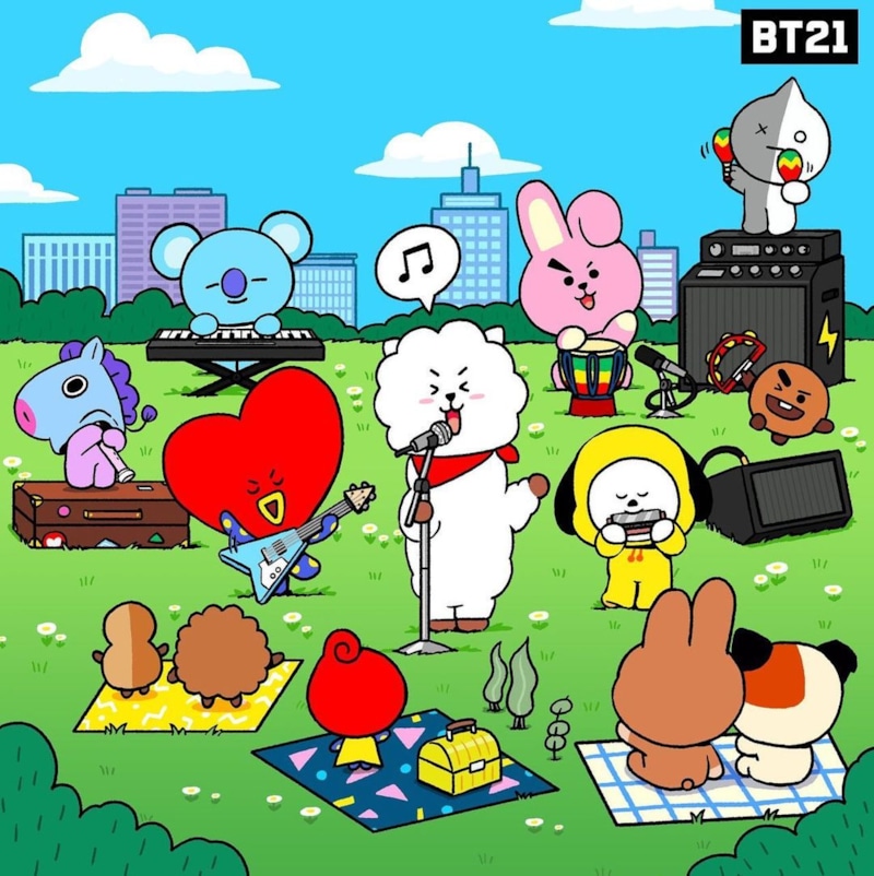 Персонажи BT21